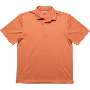 CLEARANCE-Greg Norman‎ Collection Orange Performance Men's Polo